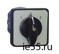 Кулачковый переключатель LW32-25/C01/1 , 25А, 1Р, "0-1" (CHINT)