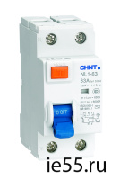 Устройство защитного отключения(УЗО) NL1-100 S 4P 80A 100mA 10kA тип AC (R) (CHINT)