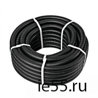 Труба гофрированная  гибкая ПНД легкая d 25 с зондом (50 м) (CHINT)