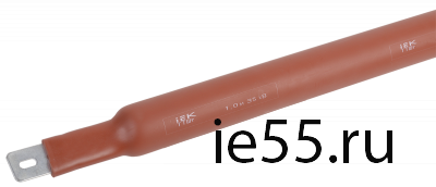 Термоусаживаемая трубка ТТШт 55/16 35 кВ 2,5:1 красная 1м IEK