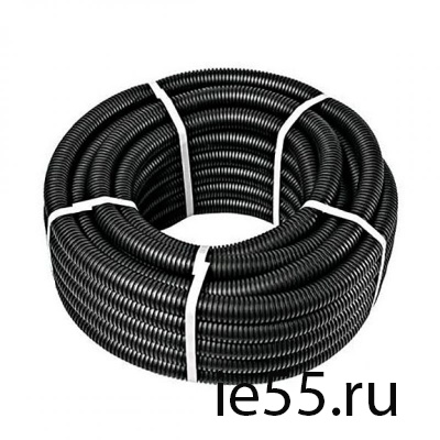 Труба гофрированная  гибкая ПНД легкая d 16 с зондом (100 м) (CHINT)